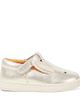 Donsje Donsje Esterre metallic leather slip-on shoes - 3