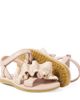 Donsje Donsje Fine ruffled leather sandals - 6
