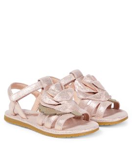 Donsje Donsje Fiyola glitter leather sandals