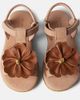 Donsje Donsje Iles floral-appliqué leather sandals - 4