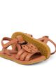 Donsje Donsje Iles Sky Lady Bird leather sandals - 6