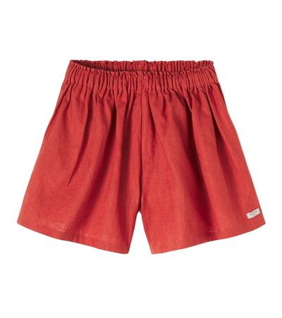 Donsje Donsje Jorin linen and cotton shorts