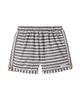 Donsje Donsje Kaatio striped cotton-blend shorts - 1