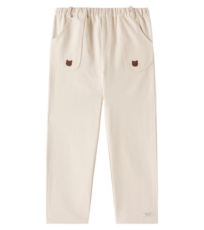 Donsje Donsje Kassim embroidered cotton straight pants