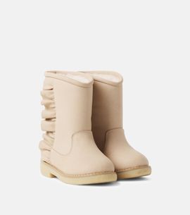 Donsje Donsje Kirsti ruffled leather boots