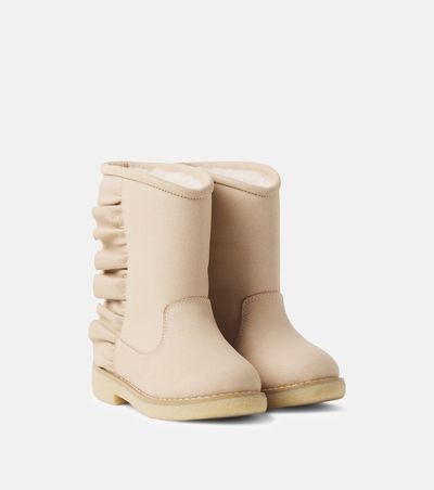 Donsje Donsje Kirsti ruffled leather boots