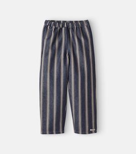 Donsje Donsje Menno striped cotton pants