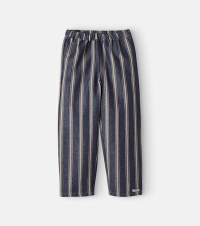Donsje Donsje Menno striped cotton pants