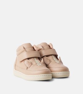 Donsje Donsje Mika leather high-top sneakers