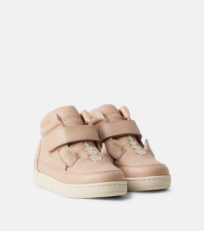 Donsje Donsje Mika leather high-top sneakers