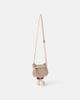 Donsje Donsje Pua pompom-trimmed metallic leather backpack - 4