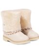 Donsje Donsje Rosalen shearling-trimmed leather boots - 1