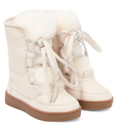 Donsje Donsje Sonny shearling-lined leather boots