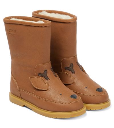 Donsje Donsje Wadudu leather ankle boots