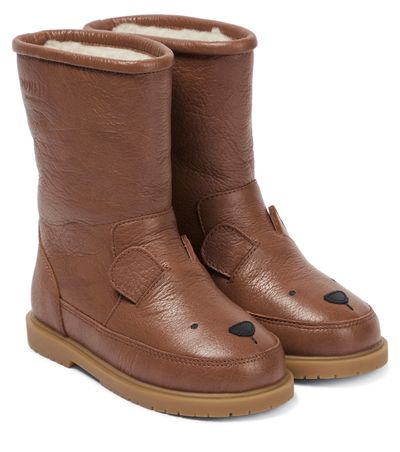 Donsje Donsje Wadudu shearling-lined leather boots