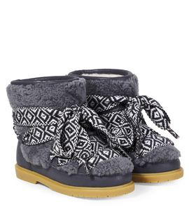 Donsje Donsje Walaya shearling-trimmed boots