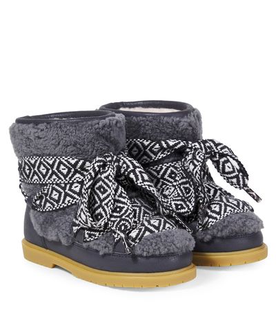 Donsje Donsje Walaya shearling-trimmed boots
