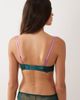 Dora Larsen Dora Larsen Bryony floral lace underwired bra in emerald green - 4