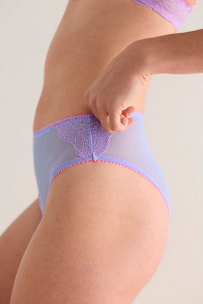 Dora Larsen Dora Larsen Eira Lace And Tulle High-Waist Undies