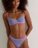 Dora Larsen Eira Lace And Tulle Thong - 4