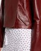 Dorothee Schumacher Dorothee Schumacher Broken Shine cropped leather jacket - 4