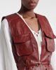 Dorothee Schumacher Dorothee Schumacher Broken Shine leather vest - 3