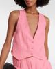 Dorothee Schumacher Dorothee Schumacher Colorful Lightness cotton and linen vest - 4
