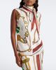Dorothee Schumacher Dorothee Schumacher Cosmic Funghi printed tie-neck silk twill top - 4