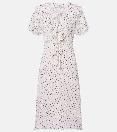 Dorothee Schumacher Dorothee Schumacher Dancing Dots polka-dot georgette midi dress