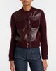 Dorothee Schumacher Dorothee Schumacher It's A Match cropped leather jacket - 2