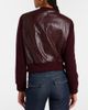 Dorothee Schumacher Dorothee Schumacher It's A Match cropped leather jacket - 5