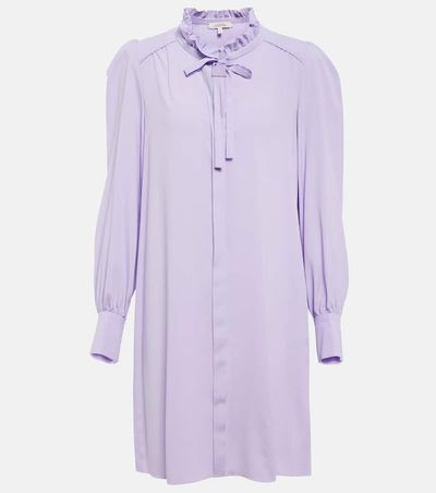 Dorothee Schumacher Dorothee Schumacher Modern Flow tie-neck minidress