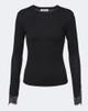 Dorothee Schumacher Dorothee Schumacher Pure Sleekness lace-trimmed cotton top - 1