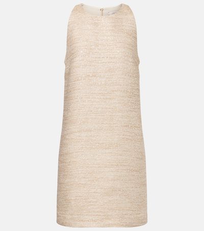 Dorothee Schumacher Dorothee Schumacher Shiny Coolness lamÃ© tweed shift dress