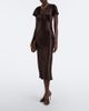 Dorothee Schumacher Dorothee Schumacher Shiny Statement satin midi dress - 2