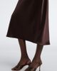 Dorothee Schumacher Dorothee Schumacher Shiny Statement satin midi dress - 4