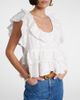 Dorothee Schumacher Dorothee Schumacher Slees embroidered ruffled cotton top - 3