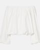 Dorothee Schumacher Dorothee Schumacher Soft Volume cotton poplin off-shoulder top - 1