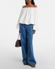 Dorothee Schumacher Dorothee Schumacher Soft Volume cotton poplin off-shoulder top - 6