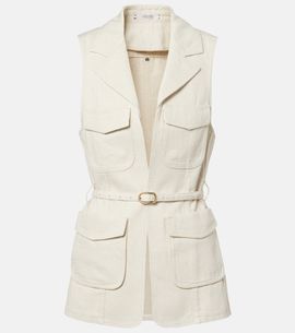 Dorothee Schumacher Dorothee Schumacher Summer Of Love belted denim vest