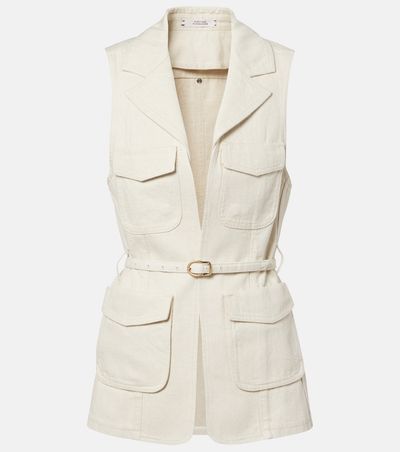 Dorothee Schumacher Dorothee Schumacher Summer Of Love belted denim vest