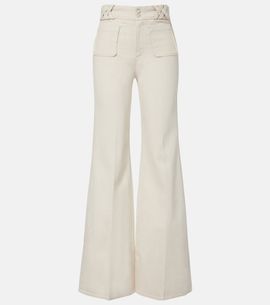 Dorothee Schumacher Dorothee Schumacher Summer Of Love cotton and linen wide-leg pants