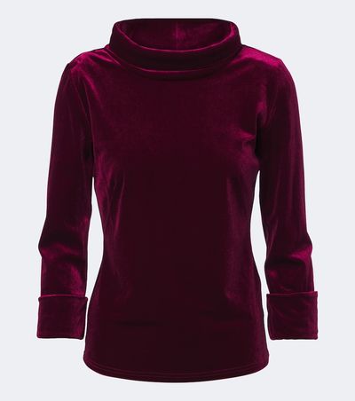 Dorothee Schumacher Dorothee Schumacher Velvet high-neck top