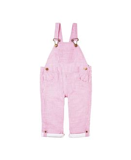 Dotty Dungarees Dotty Dungarees Girls' Seersucker Overalls