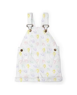Dotty Dungarees Dotty Dungarees Girls' Unicorn Print Overall Shorts
