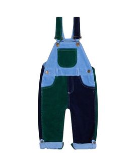 Dotty Dungarees Dotty Dungarees Unisex Blackthorn Patchwork Corduroy Overall
