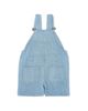 Dotty Dungarees Dotty Dungarees Unisex Classic Pale Denim Overall Shorts - 2