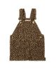 Dotty Dungarees Dotty Dungarees Unisex Leopard Print Overall Shorts - 1
