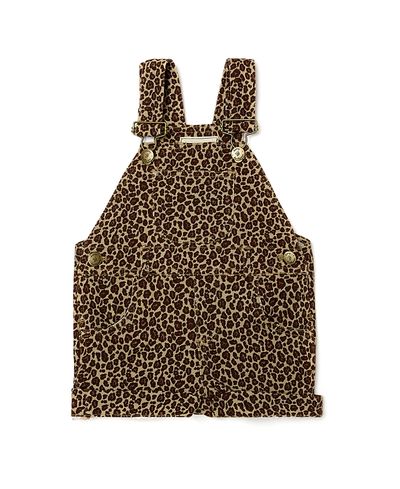 Dotty Dungarees Dotty Dungarees Unisex Leopard Print Overall Shorts