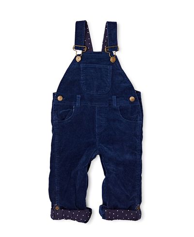 Dotty Dungarees Dotty Dungarees Unisex Navy Corduroy Overalls